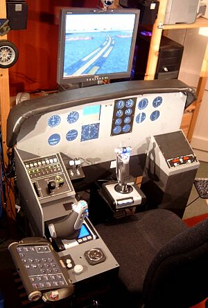 Beechcraft A36 simulator